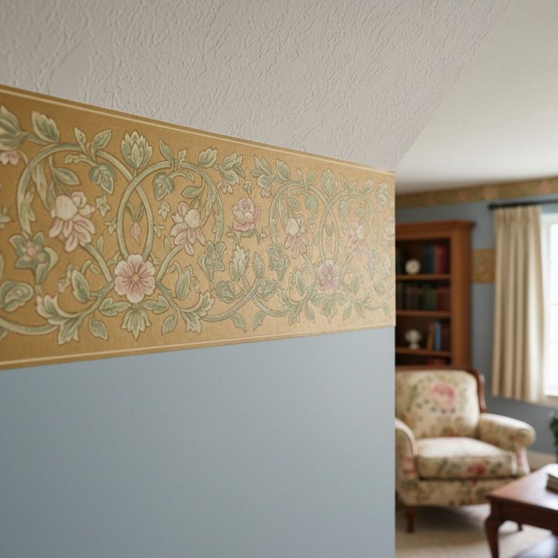 Wallpaper Border Installation detail