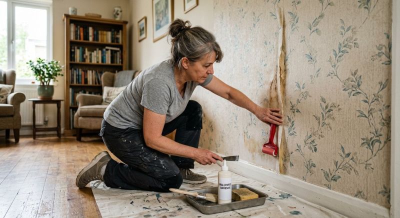 Wallpaper Repair project example