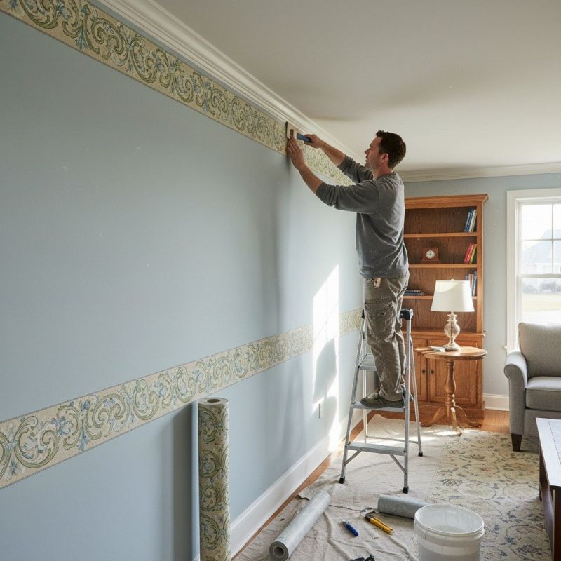 Wallpaper Border Installation